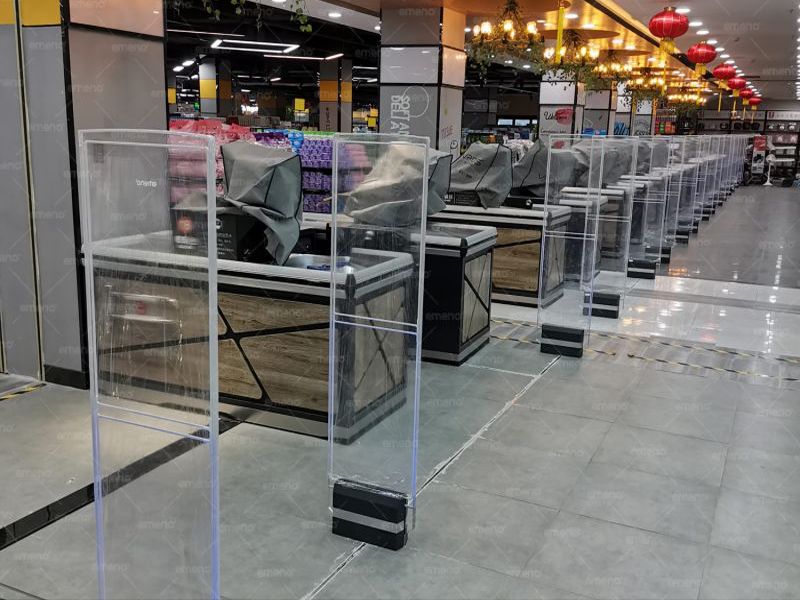 La catena di supermercati ha installato l'antifurto per supermercati cubic beauty emeno AM8089